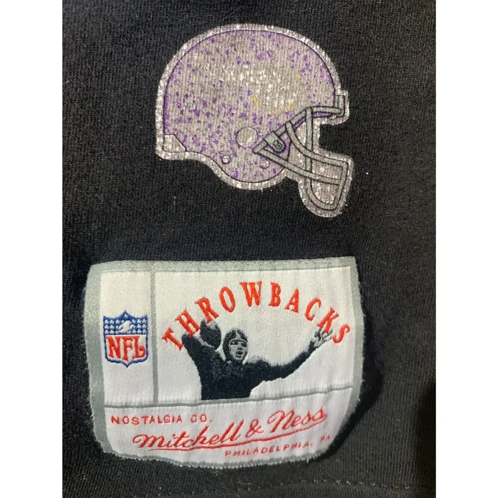Mitchell & Ness Randy Moss Vikings Throwback Graphic T Shirt Mens Small - Picture 2 of 4